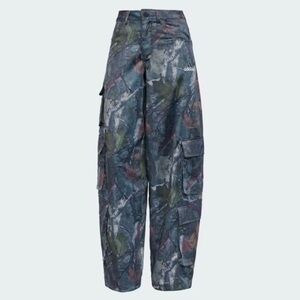 adidas Abstract Camo Cargo Pants in Blue and Green